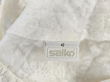 klapki kremowe: Salko, Bluzka damska, rozmiar XL — 4