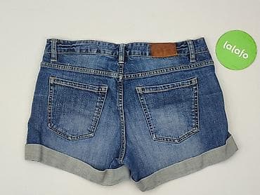 spodnie mom hm: H&M L.O.G.G., Szorty damskie, rozmiar M — 3