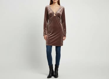 aksamitna sukienki: Sinsay, Sukienka damska, rozmiar S — 1