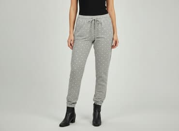 spodnie ze streczem co to znaczy: Spodnie materiałowe damskie, rozmiar M — 1