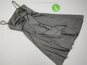 srebrna cekinowa sukienka zara: Sukienka damska, M — 2