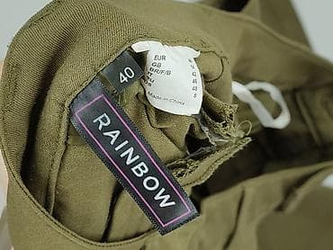 kis second hand: RAINBOW, Spodnie materiałowe damskie, rozmiar L — 4