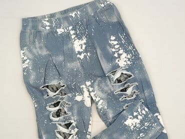 spodnie jeansowe z naszywkami: Jeans for women, size S — 1