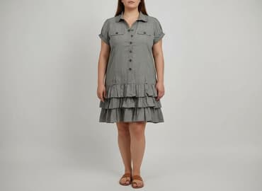 bluzki wizytowe plus size: Atmosphere, Sukienka damska, rozmiar 2XL — 7