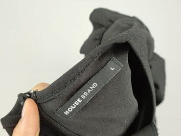 czarne bluzki pod marynarkę: House, Bluzka damska, rozmiar L — 4