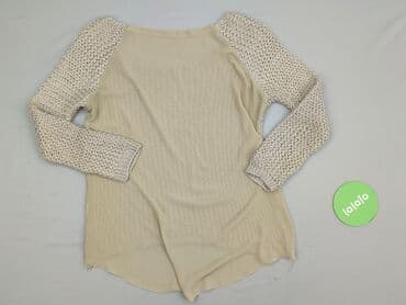 sweter piórkowy na drutach: Sweter damski, rozmiar S — 3