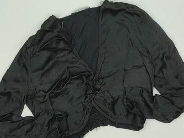 czarne bluzki z długim rękawem zara: Zara, Bluzka damska, rozmiar L — 2