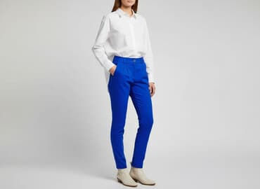 lagattini spodnie wyprzedaż: Spodnie materiałowe damskie, rozmiar L — 6