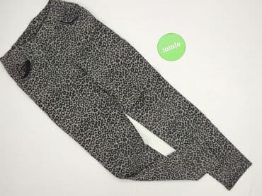 legginsy woskowane z wysokim stanem: Legginsy Eleganckie damskie, rozmiar S — 2