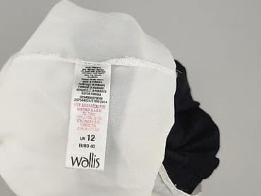 czarne bluzki plus size: Wallis, Bluzka damska, rozmiar L — 6