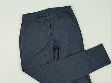 relaxed jeans: MILANO ITALY, Spodnie materiałowe damskie, rozmiar S — 1