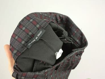 ubrania w pepitkę: Spodnie materiałowe damskie, rozmiar S — 8