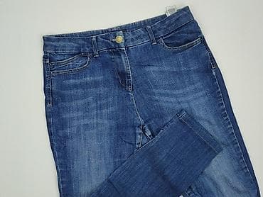 white jeans: Marks & Spencer, Jeansy damskie, rozmiar M — 1