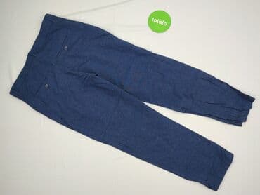 spodnie woskowane matowe: Material trousers, H&M, 15 years, 170, condition - Very good — 3