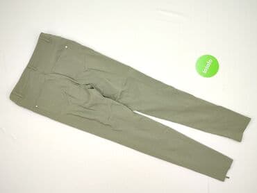 woskowane legginsy z wysokim stanem zara: Sinsay, Material trousers for women, size S (EU 36) — 3