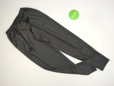 joggery damskie z łańcuszkiem: Material trousers for women, size S — 4
