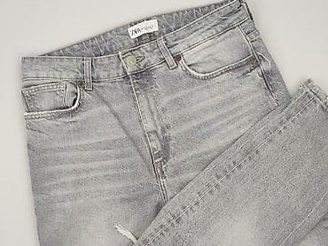 white jeans: Zara, Jeansy damskie, rozmiar L — 1