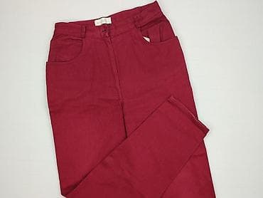 spodnie jeans drill: Spodnie materiałowe damskie, rozmiar S — 1
