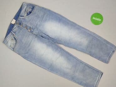 szerokie jeansy cropp: Jeansy damskie, rozmiar S — 2