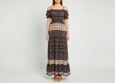 sukienka rozkloszowana dekolt łódka: New Look, Sukienka damska, rozmiar S — 7