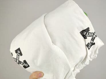 Kobiety: Off-White, Spodnie materiałowe damskie, rozmiar S — 4