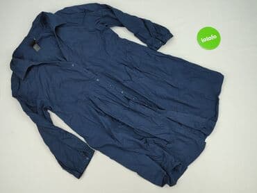 niebieska koszula damska h m: H&M, Sukienka damska, rozmiar L — 2