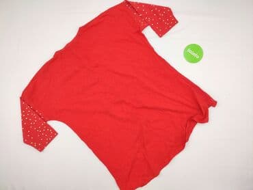 czerwona bluzki wieczorowe: Bluzka damska, rozmiar One size — 4