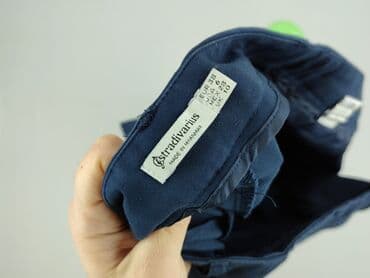 spodnie ze stringami: Stradivarius, Spodnie materiałowe damskie, M — 4