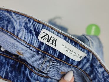 jeansy z asymetrycznym zapieciem: Zara, Jeansy damskie, XS w lalafo.pl — 4 jeansy z asymetrycznym zapieciem: Zara, Jeansy damskie, XS — 4