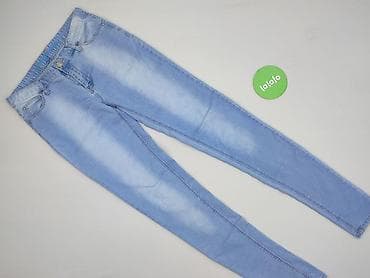 biale trampki ck: Jeansy damskie, rozmiar S — 2