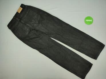 dżinsy z wysokim stanem czarne: NA-KD, Jeansy damskie, XS — 3