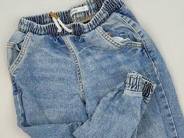 sinsay jeansy denim: Spodnie jeansowe, Sinsay, 5-6 lat, 116, stan - Idealny — 1