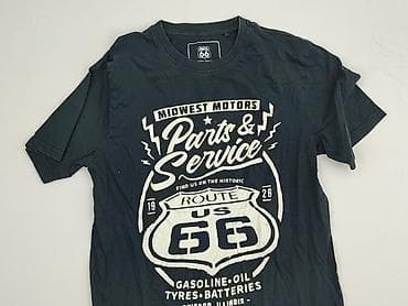 koszule plus size: ROUTE 66, Koszulka dla mężczyzn, rozmiar M — 1