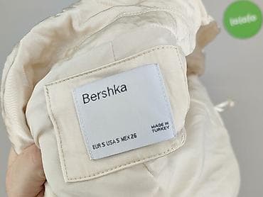 hermes biale klapki: Bershka, Marynarka damska, rozmiar S — 4