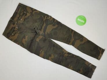 kargo spodnie: Zara, Spodnie cargo damskie, rozmiar 2XS — 3