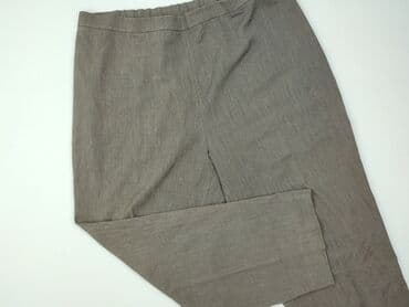 spodnie dresowe eleganckie: Spodnie materiałowe damskie, rozmiar XL — 1