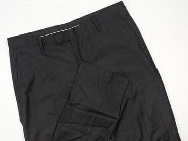 duże rozmiary ekskluzywne sukienki plus size: Material trousers for women, size 7XL (EU 54) — 1