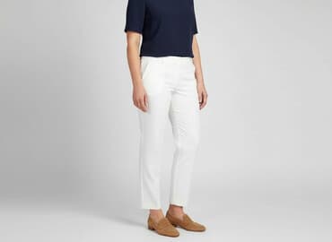 koronkowe spodnie reserved: Reserved, Material trousers for women, size XL — 1