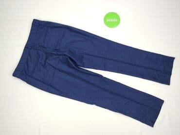 spodnie woskowane matowe: Material trousers, 11 years, 146, condition - Very good — 3