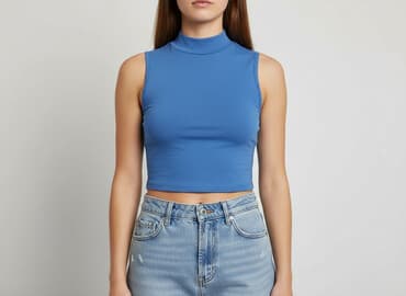 crop sukienki: Top damski, rozmiar M — 6