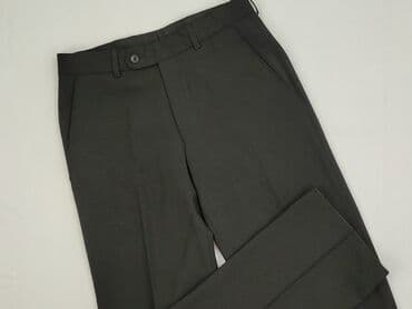 czarne eleganckie sukienki: New Look, Material trousers for women, size M (EU 38) — 1