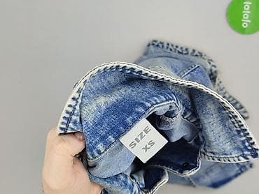 jeansy oversize: Women`s jeans jacket, size XS — 5