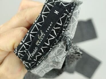 spodnie czarne materiałowe damskie: House, Spodnie materiałowe damskie, rozmiar M — 4