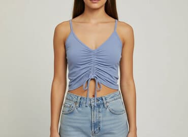 bluzki prazkowane: Top damski, rozmiar S — 5