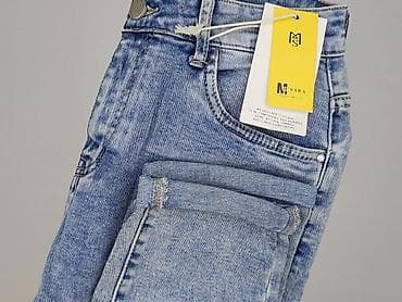 czarne jeansy pull: M.Sara, Jeansy damskie, rozmiar M — 6