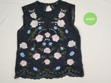 sukienka z przezroczystymi rękawami zalando: Top damski, rozmiar S — 2