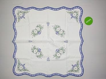 ozdoby choinkowe: Obrus 84 x 84, kolor - Biały, stan - Bardzo dobry — 3