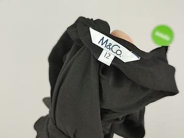 czarna bluza pull and bear: M&Co, Bluzka damska, rozmiar L — 4