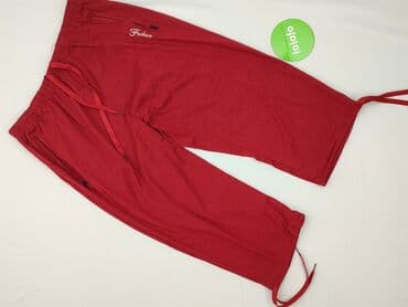 spodnie ze ściągaczem na dole: 3/4 length trousers for men, size XL — 2