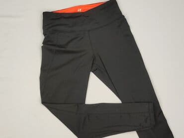 Legginsy: H&M, Legginsy Sportowe damskie, rozmiar S